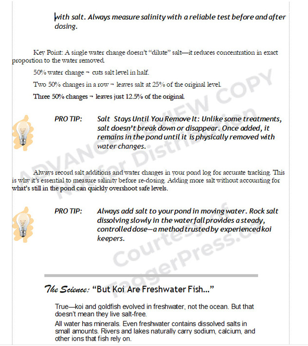 Pro Tips through out the books, drawing attention to not so obvious information